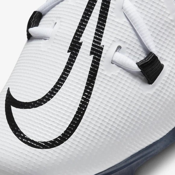 Men's Nike Alpha Menace Pro 3 Football Cleats White Navy CT6649-108 NEW - Picture 9 of 15